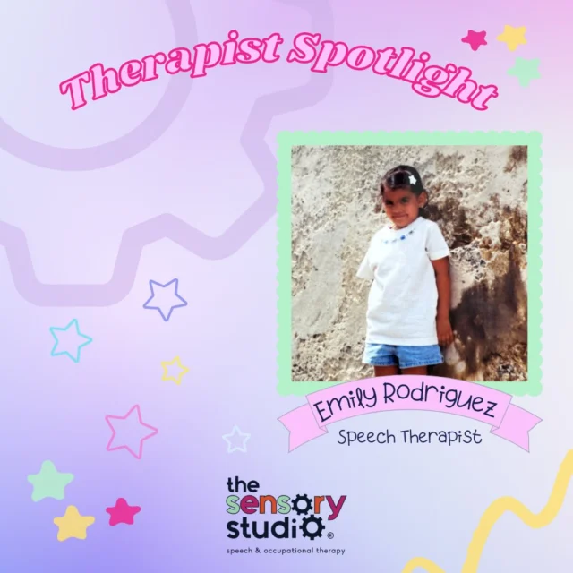 Today’s spotlight is shining on Emily Rodriguez, a speech therapist at our North Shore location!
Thank you for all your hard work and dedication!!

Swipe to see a glimpse of Miss. Emily’s life!

#thesensorystudio #staffspotlight #speechtherpay #occupationaltherapy